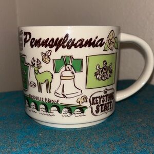 Starbucks Pennsylvania Keystone State Been There Series 14 Oz Coffee Mug